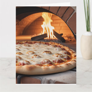 DU FICK MIG VID PIZZA ROMANTISK GRATTISKORT KORT