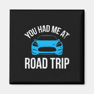 Du Fick Mig Vid Road Trip Husbil Resa Semester Bil Magnet
