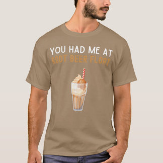 Du Fick Mig Vid Root Beer Float Tröja Roligt Root 