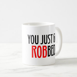 Du fick precis bestulen! kaffemugg