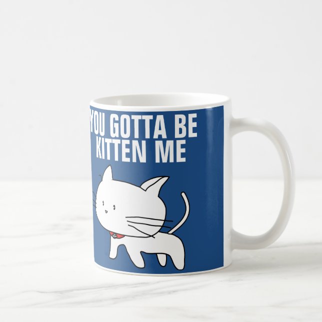 du fick vara kattungen mig kaffe koppar (Höger)