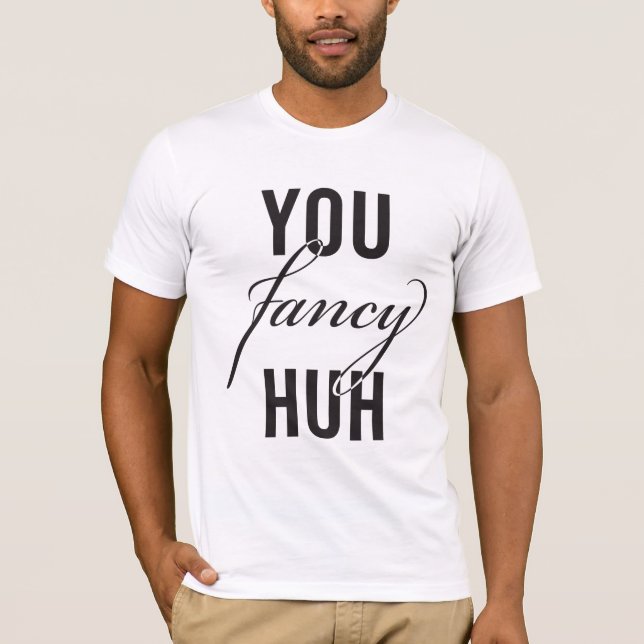 Du Finare, va? Joke T-Shirt (mörk) (Framsida)
