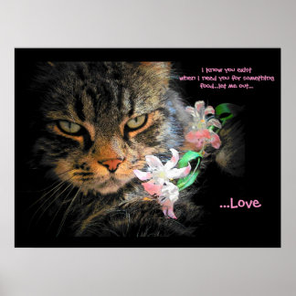 Du finns för kärlek haiku poster