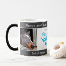 Du flin som en honungshorsecake - fånig German! Ma