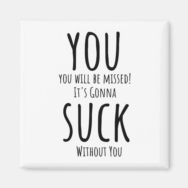 Du flyr, lämnar magnet (Framsidan)