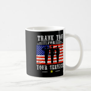 Du för dina tjänster - Veterandagen för dina tjäns Kaffemugg