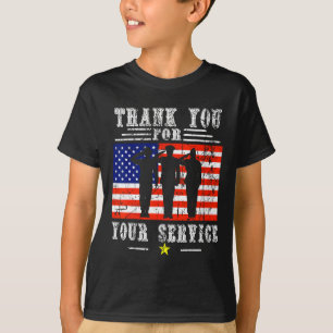 Du för dina tjänster - Veterandagen för dina tjäns T Shirt