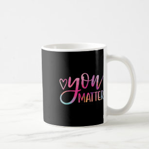 Du - Förmedling om psykisk hälsa - inspirationspre Kaffemugg