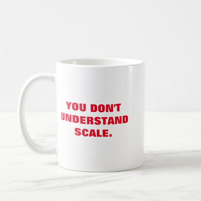 Du förstår inte  Bromatoes Coffee Mugg (Vänster)