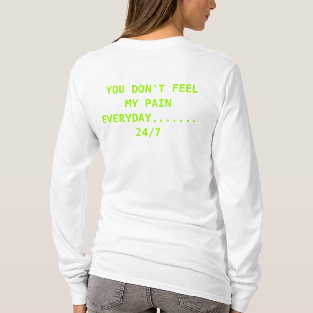 DU FÖRSTÅR INTE, TILLS DU HAR DET…., TEE (Baksida)