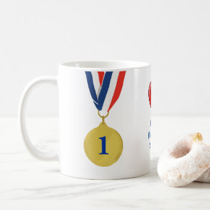 "Du förtjänar en Guld-medalj!" Mors dag Mugg