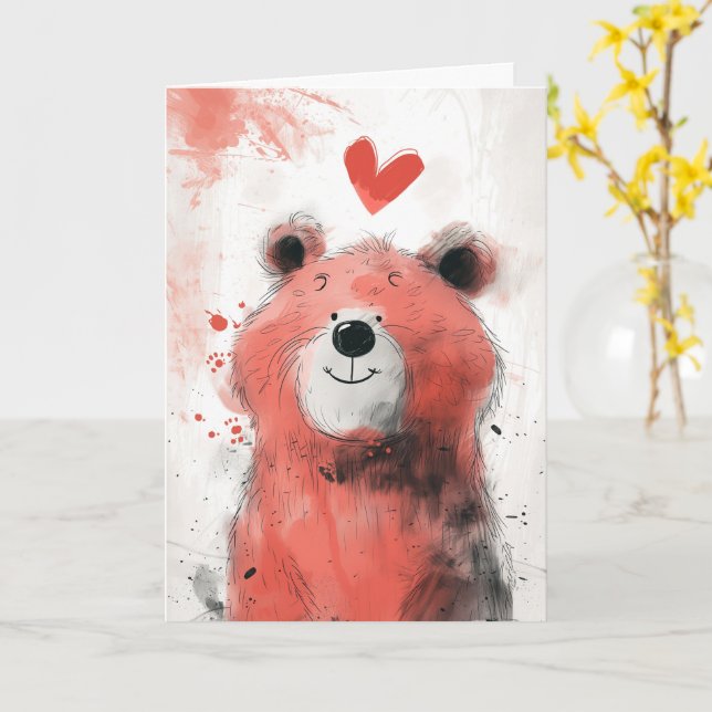 Du förtjänar Kärlek Kort (Gul blomma)