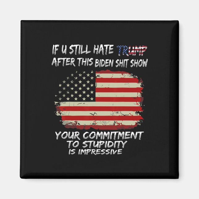 Du fortsätter att fördröja trumpen efter det här B Magnet (Framsidan)