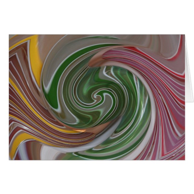 Du förvirrar mig! hälsningskort (Framsidan Horizontal)