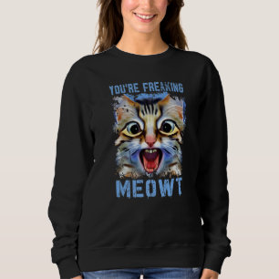 Du fryser köttkakans köttbete. Katt Meow Cat Pun T Shirt