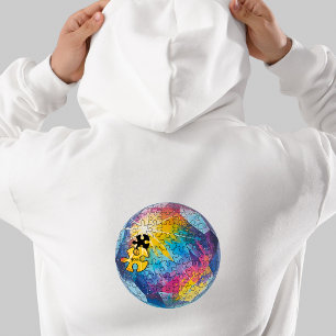 Du fullkomnar bilden - Alla hör hemma här Hoodie