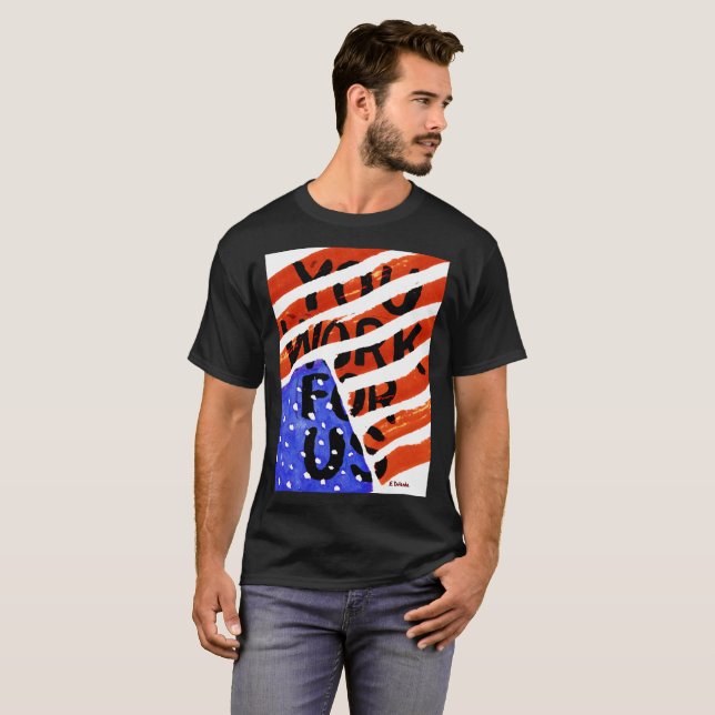 Du fungerar för oss t-shirt (Hel framsida)