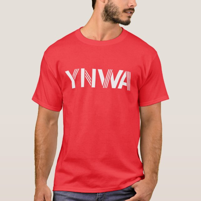Du går aldrig röd ensam YNWA T Shirt (Framsida)
