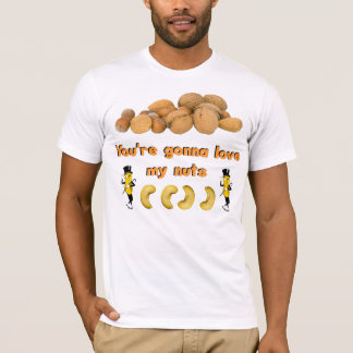Du går att älska min nöt t-shirt