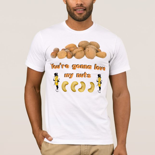 Du går att älska min nöt t-shirt (Framsida)