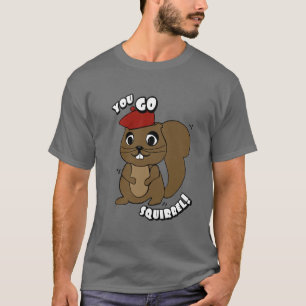 Du går ekorremanar utslagsplats t-shirt