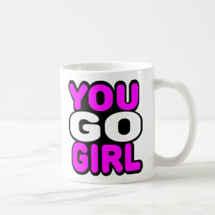 Du går flickan kaffemugg