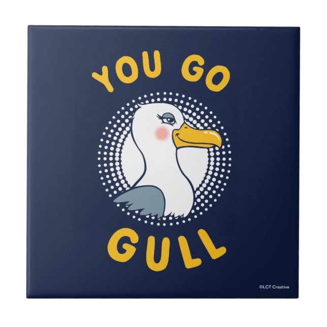Du går Gull Kakelplatta (Framsidan)