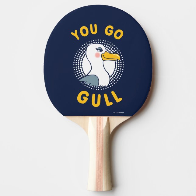 Du går Gull Pingisracket (Framsidan)