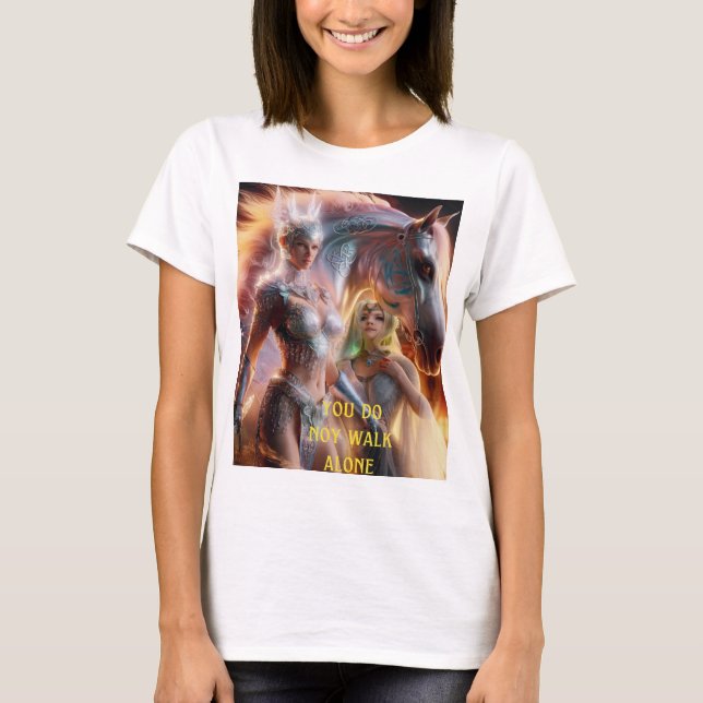 Du går inte ensam t shirt (Framsida)