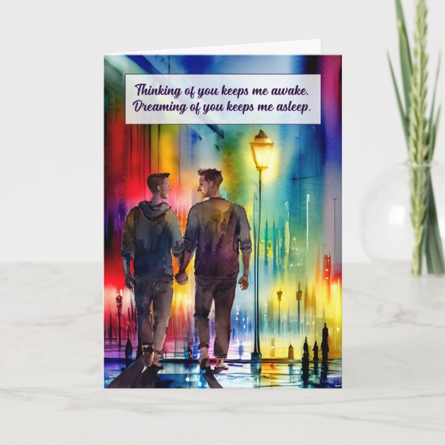 Du Gay Manar Hand i Hand Rainbow Kort (Framsida)