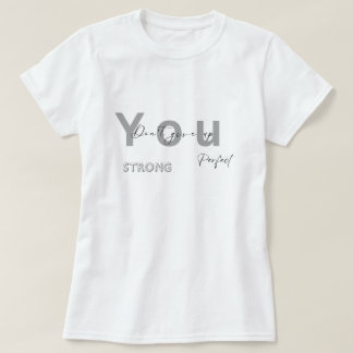 Du Ge inte upp Perfekten Stark Basic T Shirt