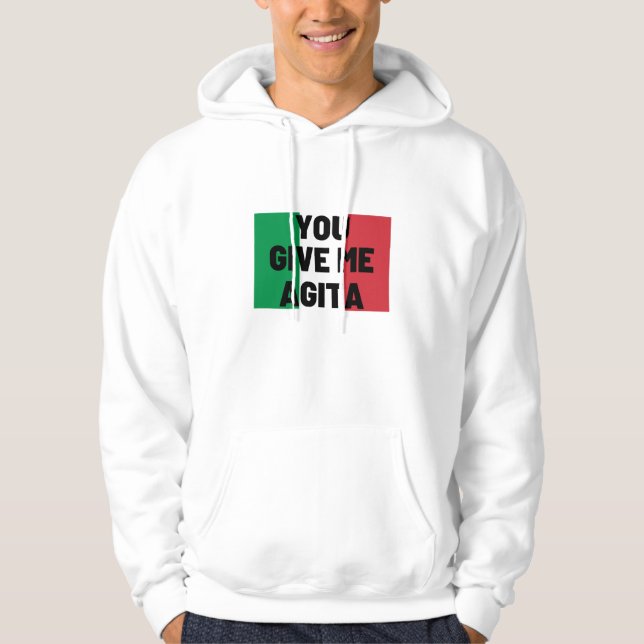 Du Ge Me Agita Hoodie (Framsida)