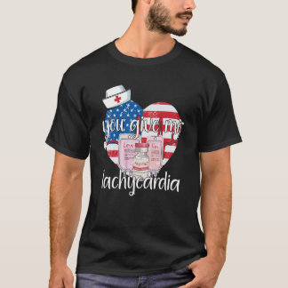 Du Ge Me Tachycardia apparel Nurse Valentineu20 T Shirt