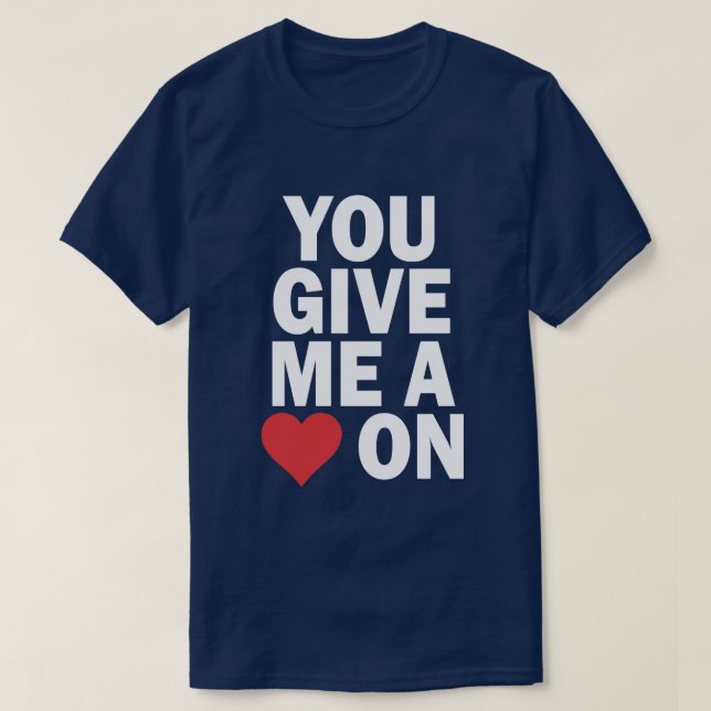 DU GE MIG EN HJÄRTA PÅ TEE (Design framsida)