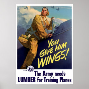 Du ger honom vingar! poster