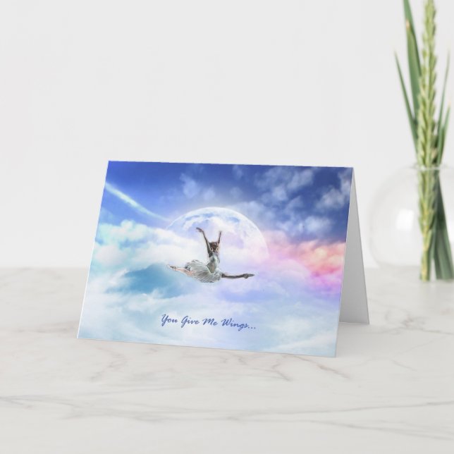 Du ger mig vingar kort (Framsida)