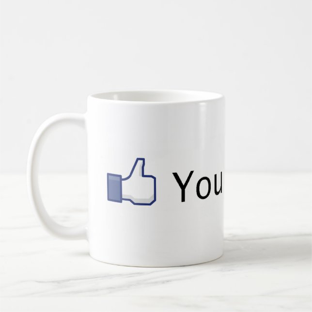 Du gillar denna. Facebook like. Kaffemugg (Vänster)