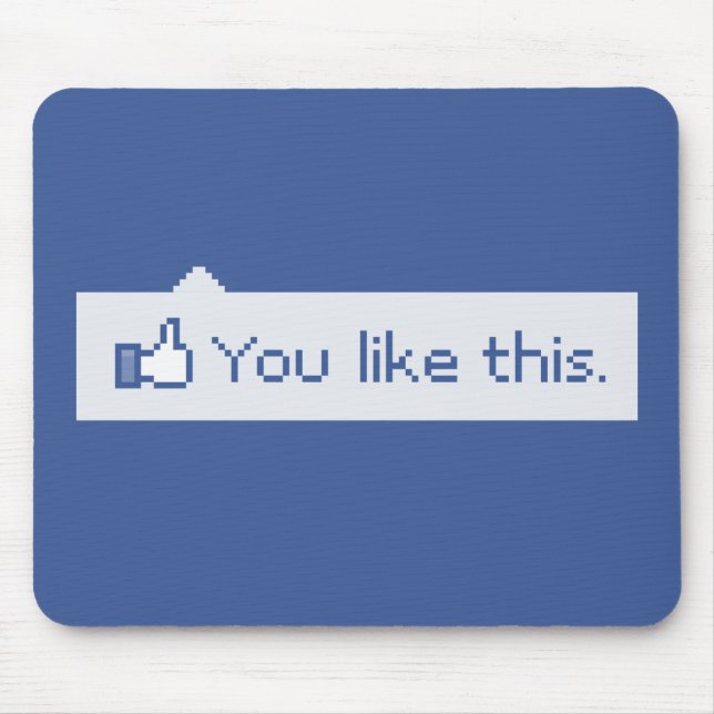 Du gillar denna roliga Facebook Musmatta (Framsidan)