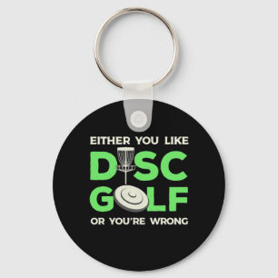 Du gillar Disk Golf Nyckelring