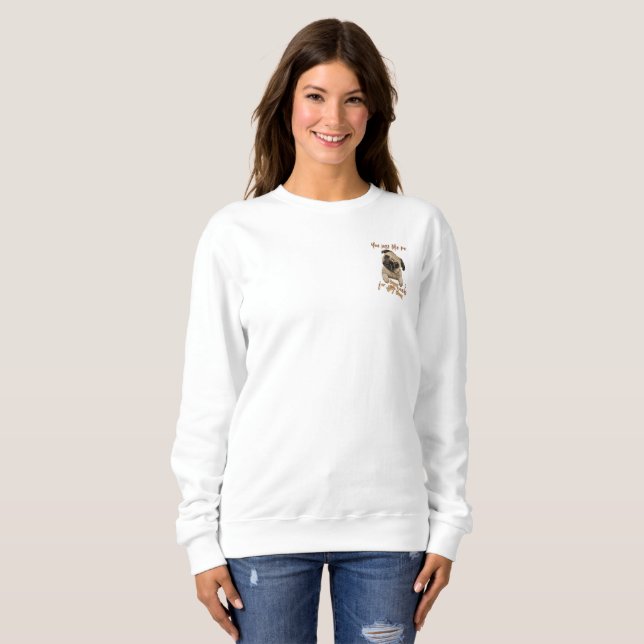 Du gillar mig bara för mina snacks t shirt (Hel framsida)