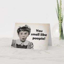 Du gillar poopiekort helgkort