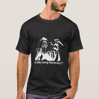 Du gillar Scary Movies för Halloween Ed Ghost T Shirt
