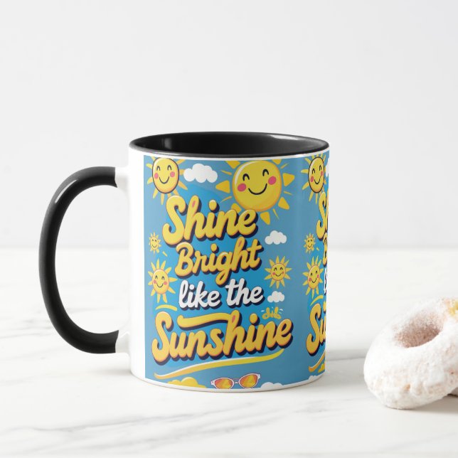 Du gillar solsken mugg (Med munk)