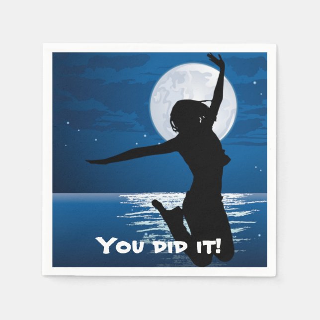 Du gjorde det, Party Napkins Pappersservett (Framsidan)