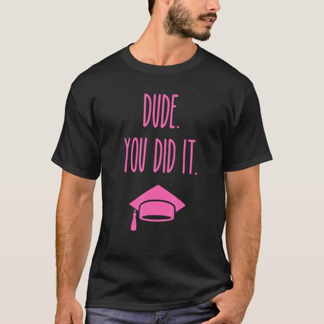 Du gjorde det Studenten 5 T Shirt (Framsida)