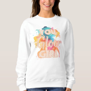 Du Glow Girl-jockertröjor T Shirt