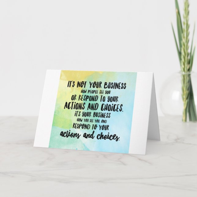 Du gör du kära - gratulationskort kort (Framsida)