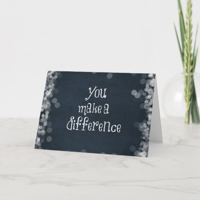 Du gör en annan offert tack kort (Framsida)