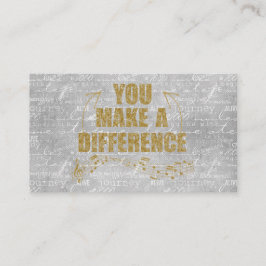 Du gör en skillnad tilläggskort