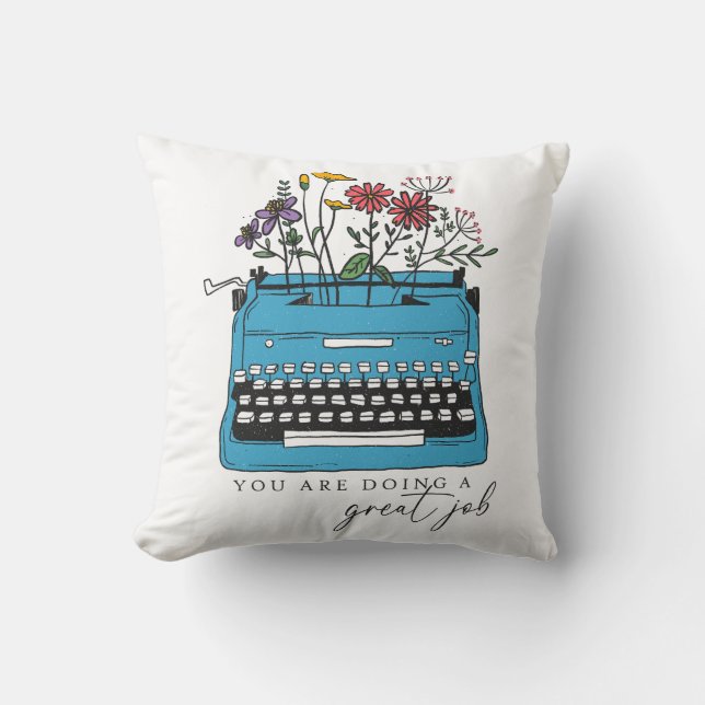 Du gör ett Underbart jobb Kudde (Framsida)